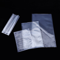 Sac d'emballage sous vide en plastique PE transparent, biodégradable, recyclable, pour viande, Fruit, riz, cacahuètes