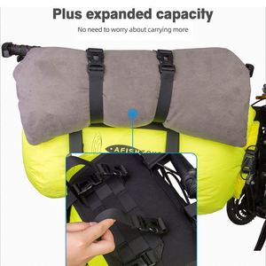 Fábrica BSCI BESTOP Precio al por mayor Bolsa impermeable 900D de PE especial y discreta para accesorios de bicicleta, bolsa delantera para cuadro de bicicleta - Product Image 3