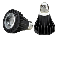 Ampoule LED PAR20 12W pour culture de plantes, spectre complet 3000K-6000K, pour la germination, la floraison et la fructification, culot E26/E27, CRI98, lampe pour plantes en aluminium