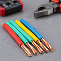 Fil de construction homologué XHHW-2 THW 450V avec gaine en nylon de cuivre 8 6 4 2 AWG pour projets en Amérique du Nord