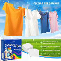 Feuilles de lavage biodégradables attrape-couleurs pour le linge – Outils et accessoires de nettoyage ménager