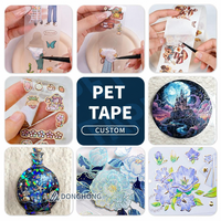 Fabricant de rouleaux d'autocollants en ruban PET personnalisés, kit créatif pour Junk Journal