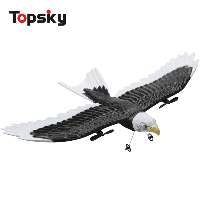 Wireless Electric Simulation Eagle Foam RC Plane Toys Remote Control Glider Airplane Boys Outdoor Game Flying Toys Batteries