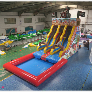 6x3,5 m caliente Barco <span class=keywords><strong>Pirata</strong></span> inflable tobogán de la Piscina/Barco <span class=keywords><strong>Pirata</strong></span> inflable tobogán de agua para la venta - Product Image 5