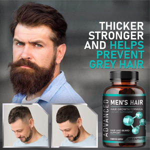 Suplemento para el crecimiento del cabello OEM Balance Cápsulas de vitaminas para el cabello Cápsulas multivitamínicas y minerales para el hombre Equilibrar el crecimiento del cabello - Product Image 2