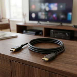 Câble Coaxial Plaqué Or 4K 3D 1080p 5 Mètres 18 Gbps avec Gaine PVC pour HDTV, Projecteur, Moniteur - Product Image 3