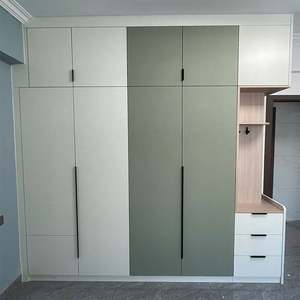 Muebles de Dormitorio Personalizados, Armarios de Madera, Puerta Plana - Product Image 5