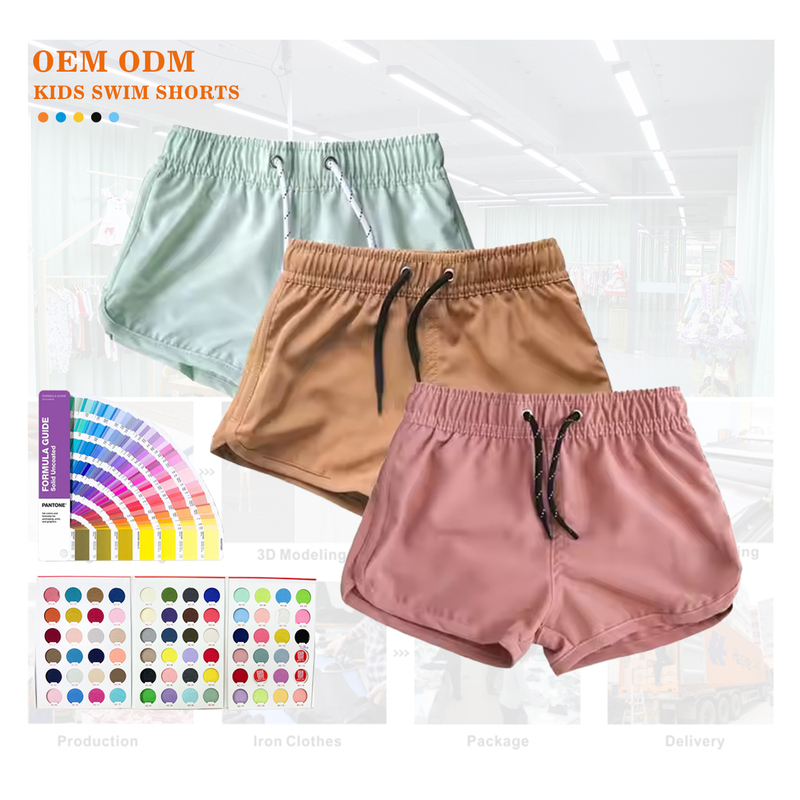 OEM Children Boys Swim Trunks Shorts