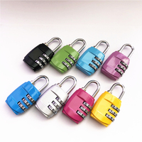 Cadenas à combinaison à 3 chiffres en alliage de zinc, petit cadenas à code pour sac à dos, tiroir, armoire, bagages - Vente en gros