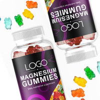 Complément nutritionnel de haute puissance et de haute qualité, gommes au magnésium et à l'ashwagandha pour le soutien du sommeil des adultes