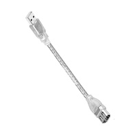 Câble adaptateur USB Firewire 1394 4P/6P/9P PVC blindé flexible durable pour ordinateur, appareils photo numériques et équipements médicaux