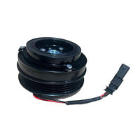 Ensemble d'embrayage de compresseur de climatiseur QSH90 avec poulie 4PK pour Chevrolet Trailblazer 60006030 42769582 42733186
