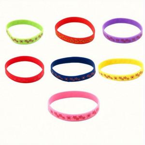 Bracelet en silicone pour fête d'Halloween, bracelet de festival, bracelet en caoutchouc, bracelet personnalisé avec logo – Offre Spéciale - Product Image 4