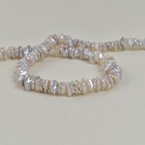 Perlas Barrocas Regeneradas Hechas a Mano, Perlas de Agua Dulce Naturales, Perlas Sueltas de Forma Irregular en Forma de Pétalos - Product Image 2