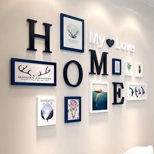 Natale decorazione per la casa in <span class=keywords><strong>legno</strong></span> lettere Free Standing e appesa a parete modello artistico lettera segno per decorazioni per le vacanze - Product Image 2