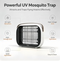 Lampe anti-moustiques LED personnalisée IP33, piège à insectes électrique UV, tue-insectes intérieur/extérieur, certifiée ETL, garantie 1 an