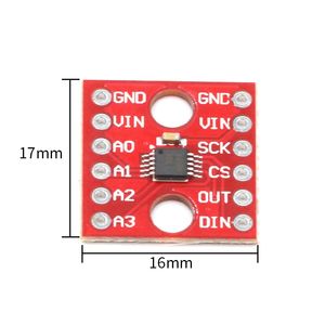 โมดูลพัฒนา OKN514-1 ADS1118 บอร์ด ADC ความละเอียดสูง 16 บิต พร้อมเซ็นเซอร์วัดอุณหภูมิ - Product Image 4