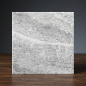 Carreaux de sol en céramique porcelaine mate style travertin Realgres 400x400mm antidérapants pour intérieur de villa - Product Image 2