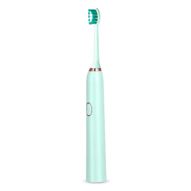 แปรงสีฟันไฟฟ้าราคาถูกเครื่องทำความสะอาดฟันแบบกำหนดเองแปรงสีฟันกันน้ำแบบชาร์จไฟได้ขายส่ง