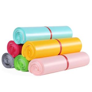 ถุงขยะกันน้ำแบบมีกาวในตัว Jun Yao พิมพ์โลโก้ได้ตามต้องการ สำหรับใช้ในครัวเรือน บรรจุภัณฑ์สำหรับส่งพัสดุด่วน ถุงส่งไปรษณีย์ - Product Image 6