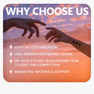 OEM/ODM compatible con accesorios <span class=keywords><strong>de</strong></span> moda para hombres personalizado nueva piel temporal Tato pegatinas <span class=keywords><strong>de</strong></span> tatuaje falso a base <span class=keywords><strong>de</strong></span> plantas 2 semanas al por mayor - Product Image 5