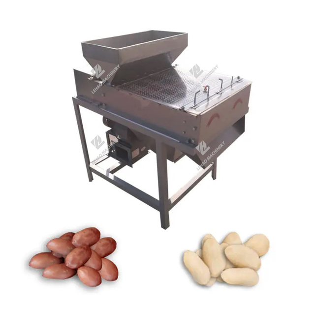 Hot Sale High Quality 400 kg Per Hour Capacity Peanut Peeling and Splitting Machine