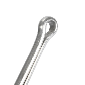 สลักยึด DIN94 <span class=keywords><strong>ISO1234</strong></span> ทำจากเหล็กกล้าคาร์บอนชุบสังกะสี/เหล็กกล้าไร้สนิม 304 ป้องกันการคลายตัว สำหรับสลัก/น็อต - Product Image 3