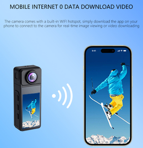 กล้องกีฬากลางแจ้ง <span class=keywords><strong>2K</strong></span> HD ขายดี พร้อมแม่เหล็ก กล้องมุมกว้างไร้สาย WIFI บันทึกวิดีโอ กล้องแอคชั่นขนาดเล็ก - Product Image 4