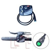 Pantalla para Bicicleta Eléctrica E10, Protocolo UART, Mini Pantalla para Motor BAFANG G340 G320 BBS0102B BBSHD