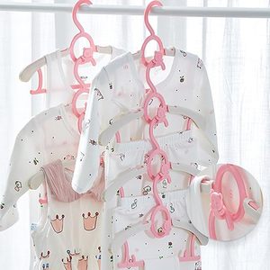 360&deg; Swivel Hook Baby <strong>Hanger</strong> Non-Slip Clothes <strong>Hangers</strong> Adjustable Toddler <strong>Hanger</strong> for Girl Boy Infant Kid - Product Image 2