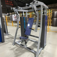 Machine de presse pectorale isolalette professionnelle à charge de plaques, inclinable/déclinable, pour bras et poitrine, en métal, pour salle de sport, directement de l'usine