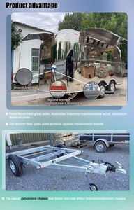 Kereta anjing panas populer <span class=keywords><strong>Australia</strong></span> Eropa Amerika Serikat pengangkut Makanan Makanan Cepat Van komersial - Product Image 2