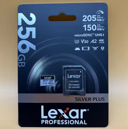 Tarjeta de memoria Lexar SLIVER 256GB-U3