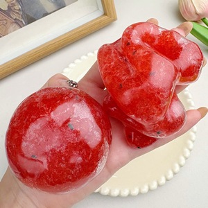 Vente en gros usine : Jouet anti-stress souple en forme de fruit, fait main, à l'huile de coco, moulable, infusé à la <span class=keywords><strong>vaseline</strong></span>, balle en caoutchouc souple pour enfants - Product Image 1