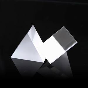 Alta Qualidade 50*50*50mm Vidro Óptico Prismas Equilaterais Dispersivos 60 Graus Triângulo Prisma - Product Image 6