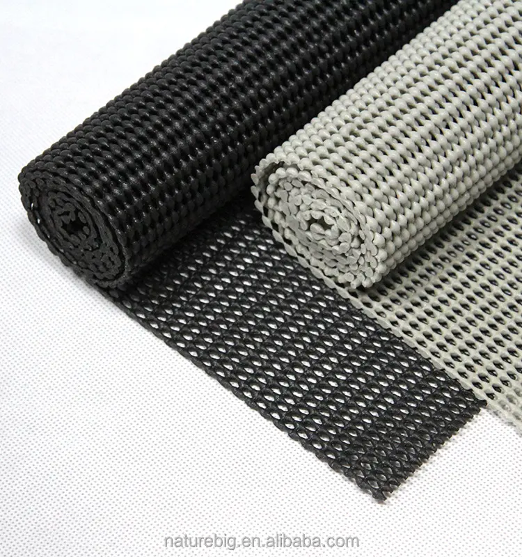 Cuttable anti-slip mat área tapete almofadas roll up underlay DO tapete do PVC
