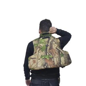 Gilet da Caccia Mimetico Impermeabile di Alta Qualità con Cintura Porta-Munizioni Completa - Product Image 5