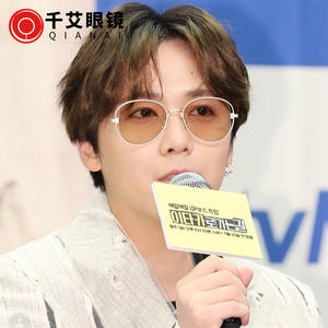 เฉียนไนแว่นกันแดดทรงวงรีสำหรับผู้หญิงกรอบทองเลนส์ Ac ป้องกันรังสียูวี 100 แว่นกันแดดแฟชั่นประเภท 3 แว่นกันแดด - Product Image 2