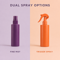 Bouteille pulvérisateur à gâchette en plastique HDPE couleur personnalisée 30ml 60ml 100ml 120ml 200ml 240ml 250ml 400ml 500ml pour brumisateur capillaire