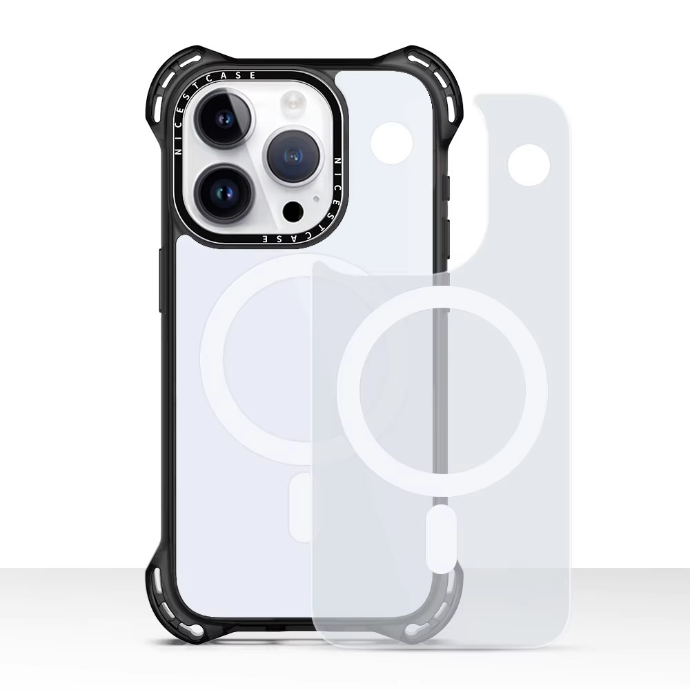 Custodia magnetica nera anti shock 7.5 metri