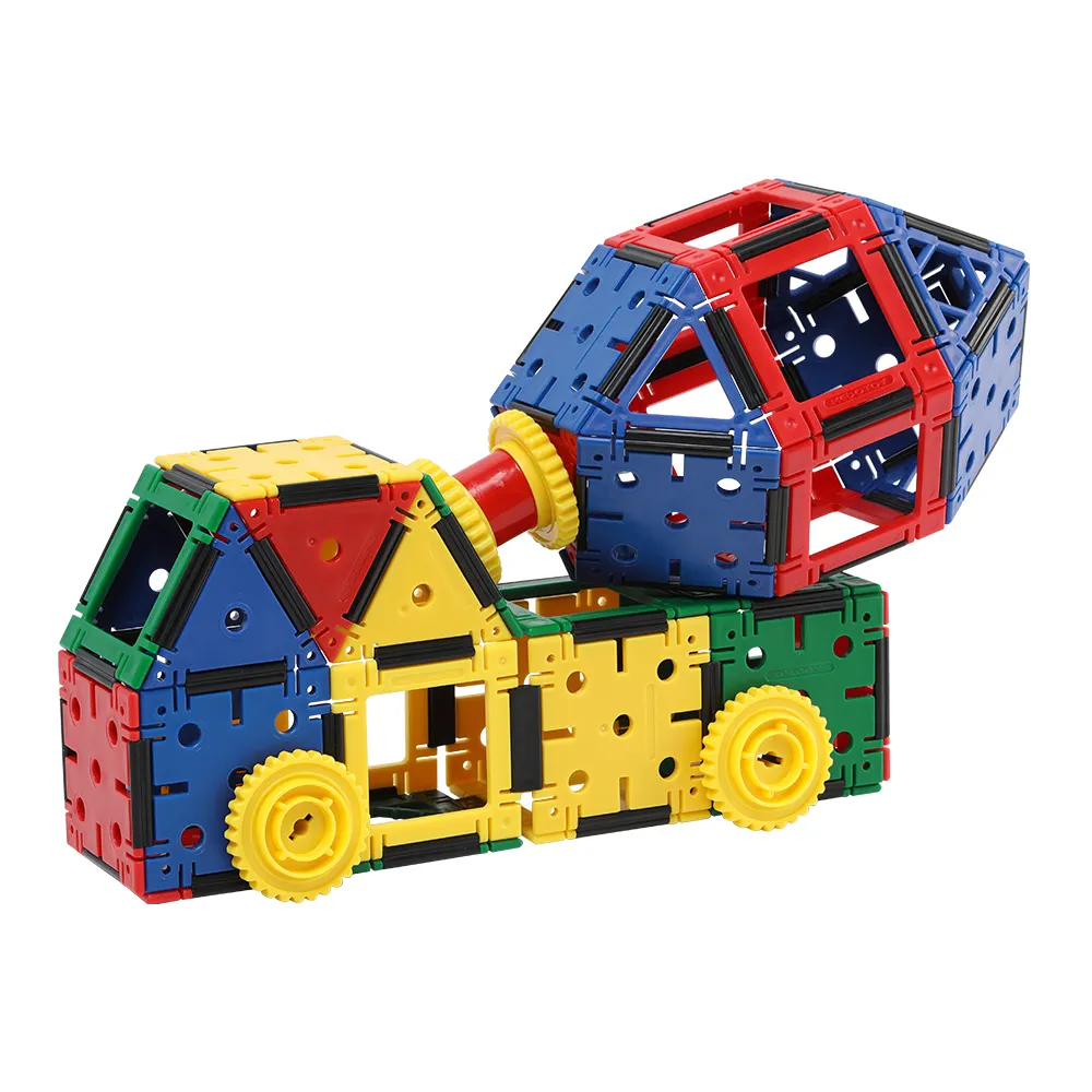 Stem eğitici oyuncaklar çocuklar için/plastik kilit akıllı yapı taşları/yaratıcı ve yaratıcı/ekleme oyuncak
