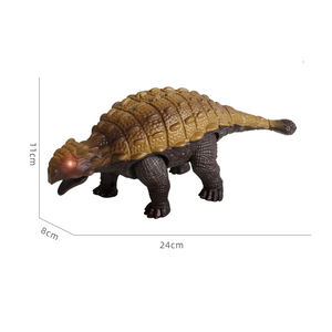 Jouet robot dinosaure télécommandé infrarouge pour enfants, modèles réalistes d'Ankylosaurus, Triceratops et Tanystropheus en plastique - Product Image 5