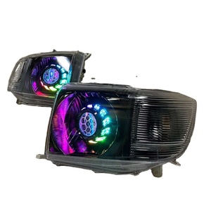 Kit de Reequipamiento de Faros Delanteros RGB Bi-LED con Lente de Proyector, Ojos de Demonio, para Toyota Land Cruiser Serie 70 FJ LC79 LC76 - Product Image 5