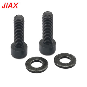 M6x1.0x20 Hex <b>Socket</b> Cup Head Bolt With Washer, Black Oxide Steel Fillister Head Screw OE 07119906086 Fit for BMW X1 X3 X5 X6 Z4 - Product Image 6