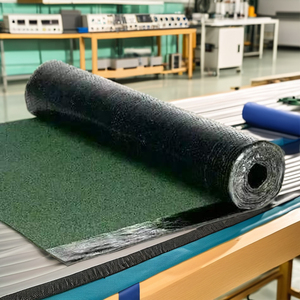 Membrana de techo bituminosa impermeable de 4mm, rollos de 10m, fieltro de asfalto granulado Mineral de Color, hoja de betún roja y <span class=keywords><strong>verde</strong></span> - Product Image 5