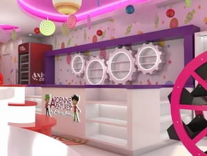 Mejor venta <span class=keywords><strong>de</strong></span> algodón <span class=keywords><strong>de</strong></span> caramelo Booth nueces soporte <span class=keywords><strong>de</strong></span> exhibición/, diseño <span class=keywords><strong>de</strong></span> la tienda, venta al por menor <span class=keywords><strong>de</strong></span> azúcar al por menor quiosco dulce caramelo escaparate para venta - Product Image 3