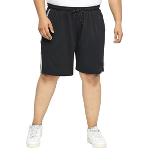 Shorts décontractés tissés légers pour hommes grandes tailles, coupe athlétique, design respirant, extensibles dans 4 directions, pour la gym et les sports de plein air - Product Image 2