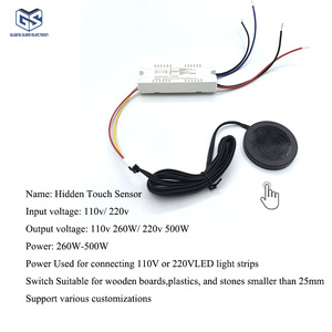 高压110V 220V木质触摸感应开关 手波隐藏式触摸传感器 适用于智能橱柜衣柜LED灯 - Product Image 2