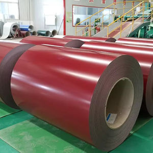 Steel Coil Prepainted Color Coated PPGI <b>Sheet</b> Galvanized 0.35mm X 1000mm Roofing Construction Industrial Red Green - Product Image 3