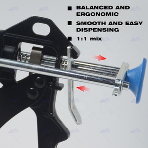 <span class=keywords><strong>Pistolet</strong></span> à calfeutrer, outil <span class=keywords><strong>de</strong></span> bricolage, alliage d'aluminium, revêtement en poudre, fonctionnement manuel, MaxTool MT2008, bâton <span class=keywords><strong>de</strong></span> colle <span class=keywords><strong>de</strong></span> 51 mm - Product Image 3